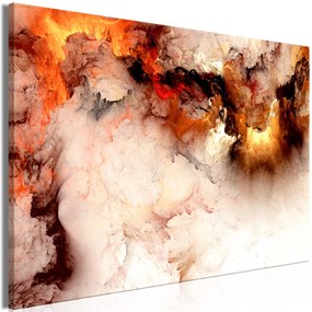 Artgeist Obraz - Volcanic Abstraction (1 Part) Wide Veľkosť: 120x80, Verzia: Na talianskom plátne