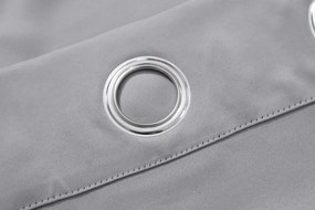 2x Svetlosivý záves OXFORD 140x250 cm