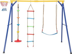 4-v-1 Hojdacia súprava s basketbalovým košom