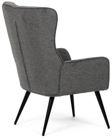 Relaxačné kreslo 315 GREY2, tmavošedé