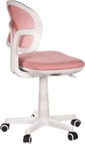 Detská otočná stolička ružová KA-C801 PINK