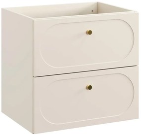 Skrinka pod umývadlo Donna 60 cm piesková