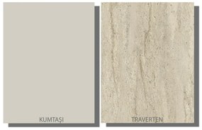 Skrinka Veyron Travertine and Sandstone