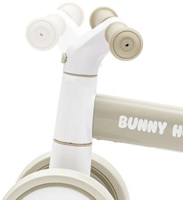 Detské odrážadlo Baby Mix Bunny Hop Ultralight warm grey