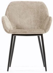 Béžová jedálenská stolička Konna – Kave Home