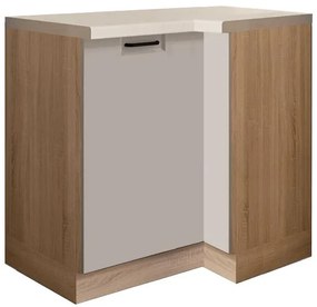 Skrinka do kuchyne Favorit 15d ľavá dub Sonoma/Latte