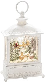 LED svetelná dekorácia Lampáš, napájanie: batériové, teplá biela, výška: 25 cm