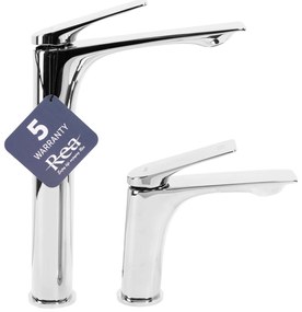 Rea Avalon, vysoká umývadlová batéria h-305, chrómová, REA-B5060