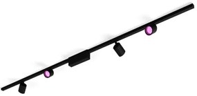 Philips-SADA 4xLED Stmievateľné svietidlo do lištového systému Hue LED/20,8W/230V