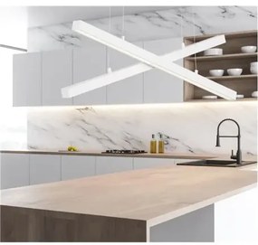 LED luster X-Line 100 biele