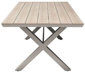 SÚPRAVA ZÁHRADNÉHO NÁBYTKU NELSON 6 x STOLIČKA + STÔL