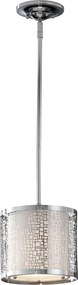 XXXLutz ZÁVESNÉ SVIETIDLO, 20.3/24.1 cm Elstead Lighting - Interiérové svietidlá - 009093104103