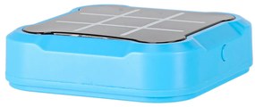 Kruhový kríž kríž elektronická logická hra tic tac toe prenosná konzola modrá
