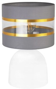 Stolná lampa Elegance, 1x textilné tienidlo (výber zo 6 farieb), (výber z 2 farieb konštrukcie), g