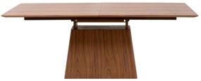 Benvenuto rozkladací stôl hnedý 200(50)x110 cm