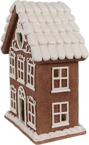 Vianočná perníková chalúpka s Led svetielkami Gingerbread House - 17*10*22 cm