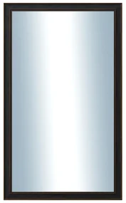 DANTIK - Zrkadlo v rámu, rozmer s rámom 60x100 cm z lišty ANDRÉ veľká čierna (3154)