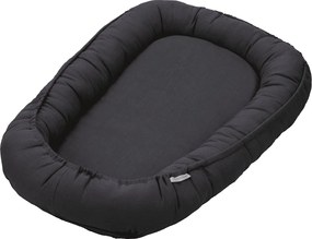 Ľanové hniezdo pre bábätko grafitové