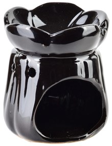 Keramická aroma lampa LOLOY I. 7,5 cm černá