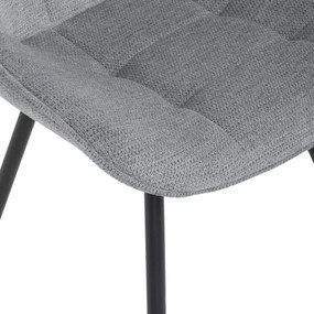Jedálenská stolička sivá HC-T1130 GREY2