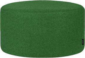 Zelený vlnený taburet Folk – noo.ma