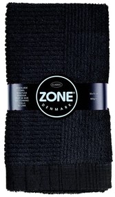 Čierny uterák Zone Classic, 50 × 70 cm