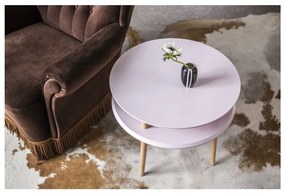 Tmavosivý konferenčný stolík Ragaba UFO, ⌀ 57 cm