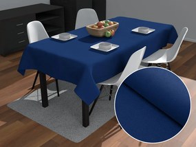 Biante Dekoračný obdĺžnikový obrus BKS-411 Námornícka modrá 50x100 cm