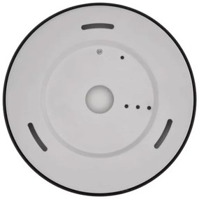 LED Stropné svietidlo LED/12,5W/230V 3000/3500/4000K pr. 17 cm čierna