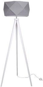 Stojacia lampa Diamond, 1x textilné tienidlo (výber zo 4 farieb), (výber z 5 farieb konštrukcie)