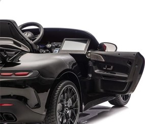 LEAN CARS Elektrické autíčko Mercedes GT63 AMG DK-GT63 24V LCD tichý motor čierne