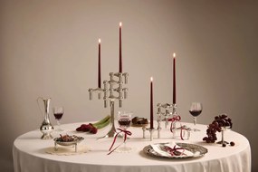 Stoff Nagel Dizajnový svietnik STOFF Nagel Chrome – set 3 ks