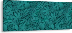 Obraz listov (120x50 cm)