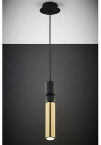 Jupiter 2006 - Luster na lanku ALAS 1xGU10/10W/230V zlatá/čierna