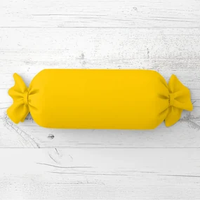 Biante Vankúš valec bonbon Rongo RG-029 Sýto žltý 15x100 cm