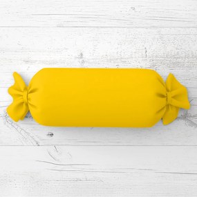 Biante Vankúš valec bonbon Rongo RG-029 Sýto žltý 15x60 cm