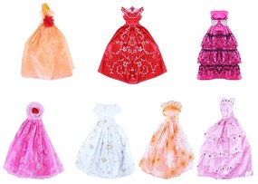 Oblečenie pre bábiky 4 druhy