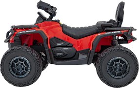 Ramiz Štvorkolka Can Am Outlander ATV na diaľkové ovládanie červená