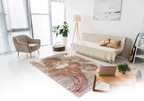 Koberce Breno Kusový koberec ZOYA 154/Q01X, béžová, viacfarebná,160 x 235 cm