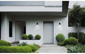 Kanlux 38881 - Vonkajšie nástenné svietidlo ZEVI 1xGU10/10W/230V IP54 antracit