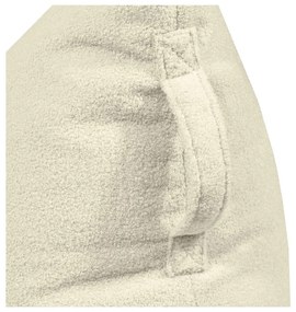 Hnedý detský sedací vak z textílie buklé Razzy – SLOWDOWN