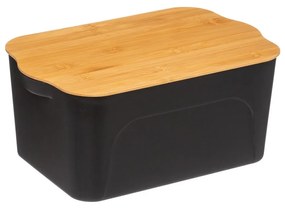 5five Simply Smart Úložný box Black, 21,5x14x32,5 cm, čierna