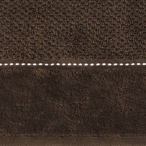 BAVLNENÝ UTERÁK SALADO 70X140 CM HNEDÁ