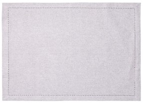 Svetlosivé bavlnené prestieranie 32 x 48 cm 2 ks – Basic Ambiente - 596404