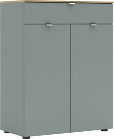 XXXLutz KOMODA, trstinovozelená, 78/101/41 cm - Komody - 002737046135