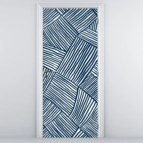Fototapeta na dvere - 3D línia (95x205cm)