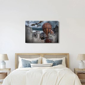 Obraz - Surrealistická krajina (90x60 cm)