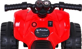 Ramiz Detská elektrická štvorkolka na batérie červená + motor 25W