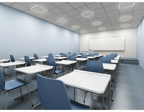 Kanlux 26771 - LED Podhľadový rám AVAR LED/40W/230V 6000K 59x59 cm