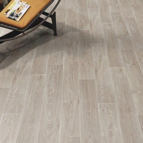 Gerflor, PVC podlaha - lino AladinTex Ultra 0179 Valencay patine, na mieru, šíře 4m, hnedá, filc, chodba / predsieň